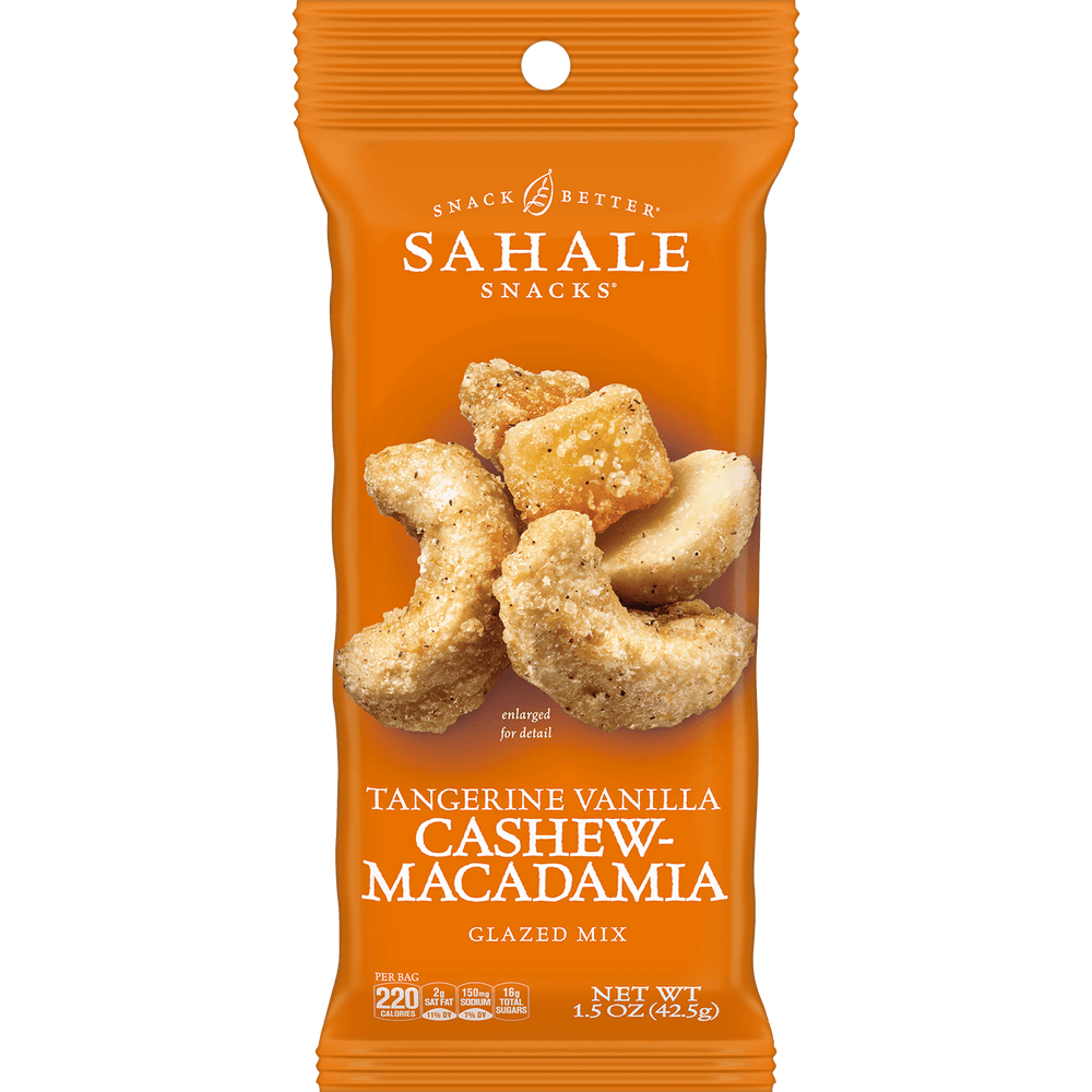 Tangerine Vanilla Cashew-Macadamia Glazed Mix