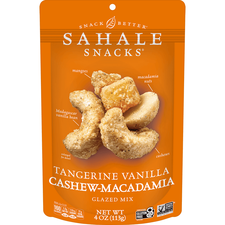 Tangerine Vanilla Cashew-Macadamia Glazed Mix