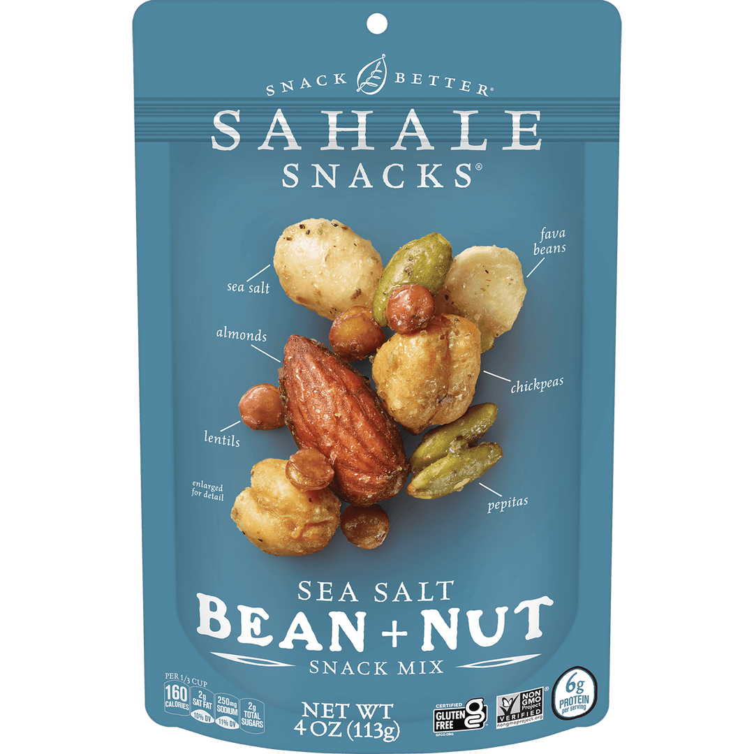 Sea Salt Bean + Nut Snack Mix