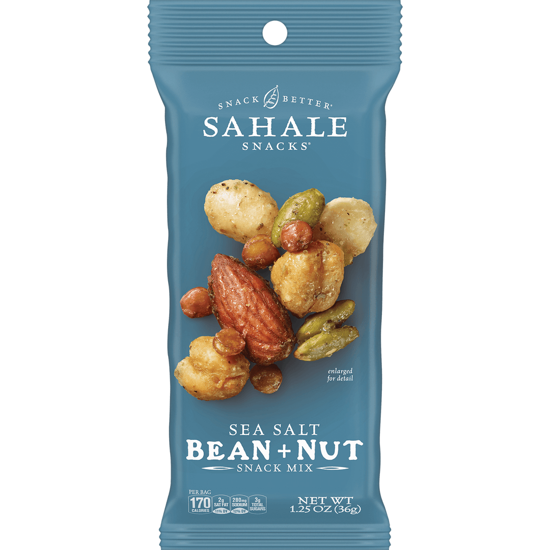 Sea Salt Bean and Nut Snack Mix