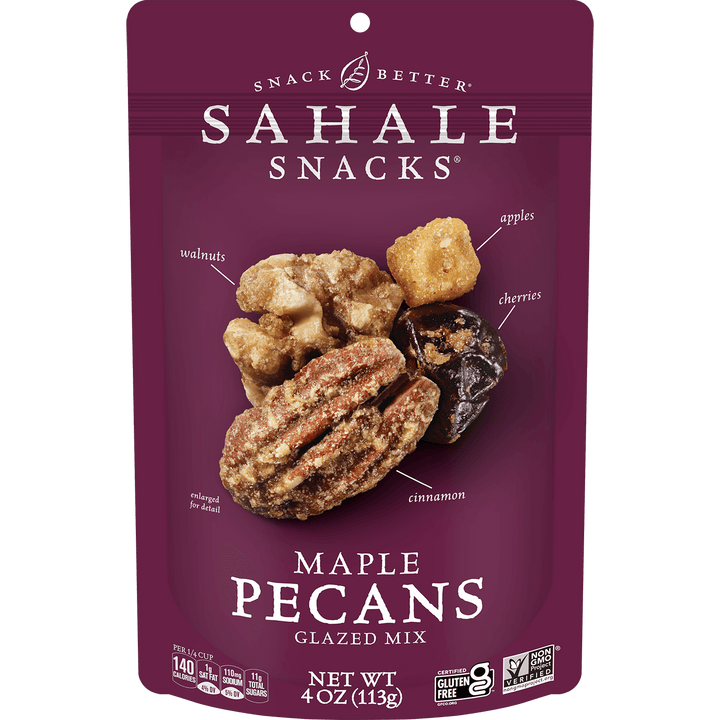 Maple Pecans Glazed Mix Nut Blend