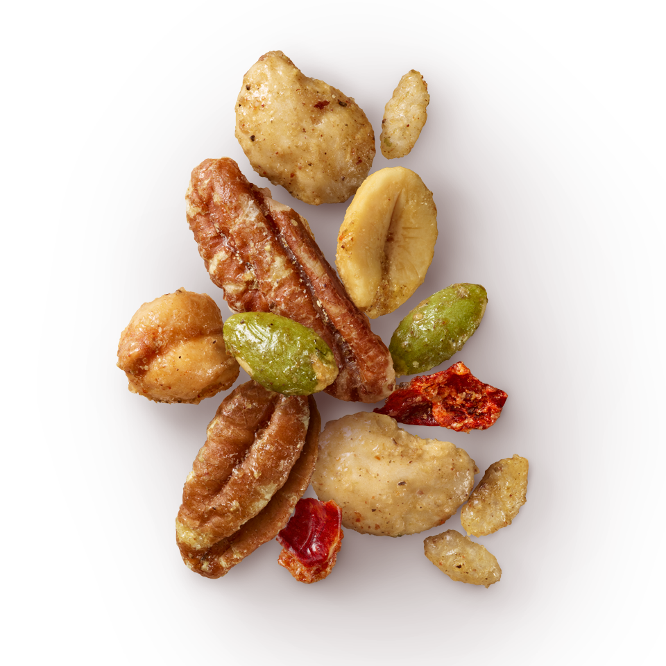 Creole Bean and Nut Snack Mix