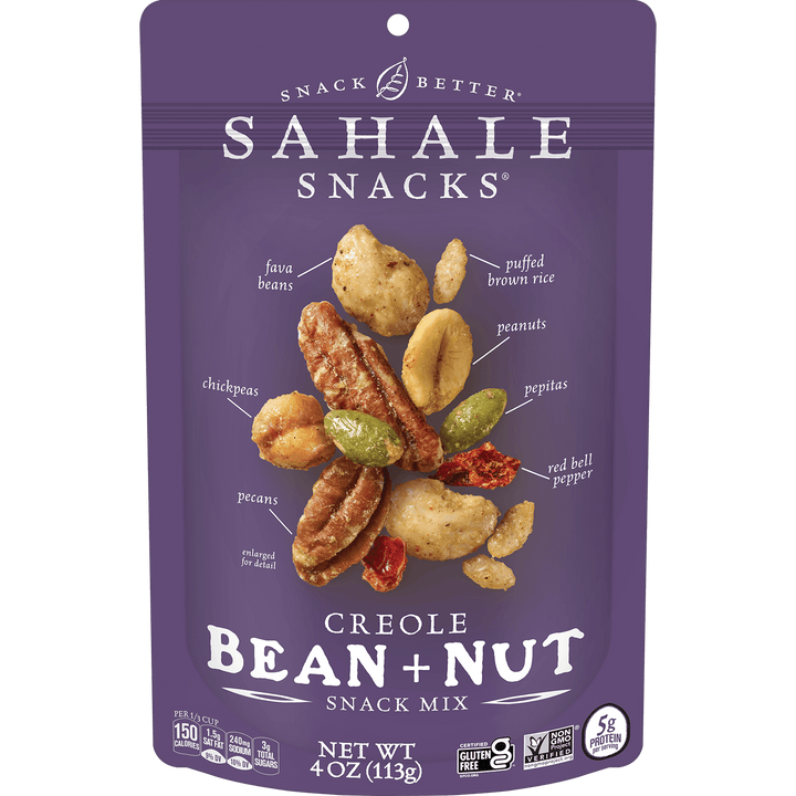Creole Bean and Nut Snack Mix