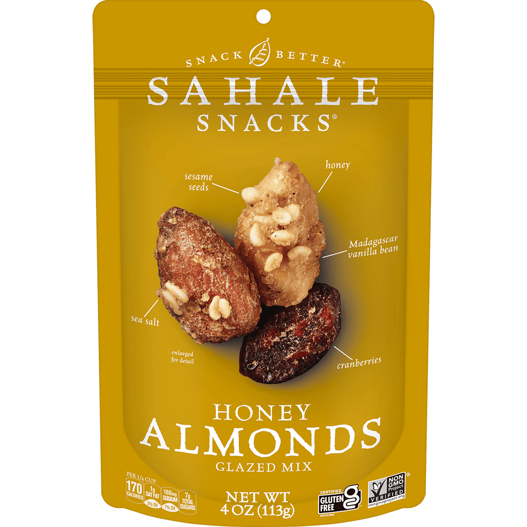 Honey Almonds Glazed Mix Nut Blend – Sahale Snacks